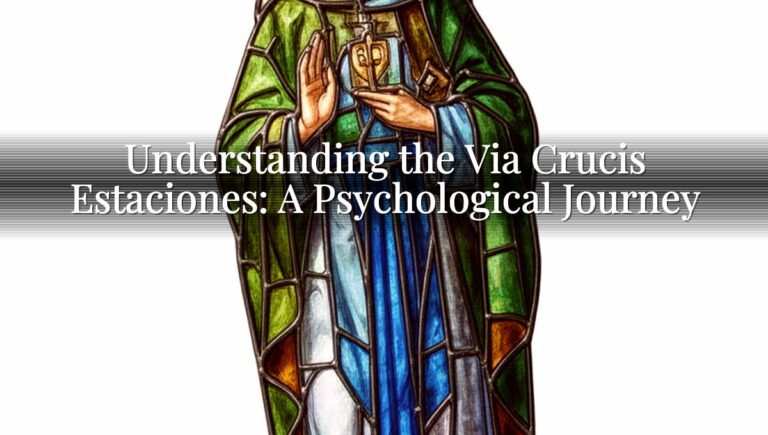 Understanding the Via Crucis Estaciones: A Psychological Journey