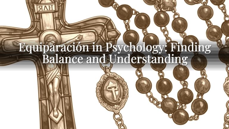 Equiparación in Psychology: Finding Balance and Understanding