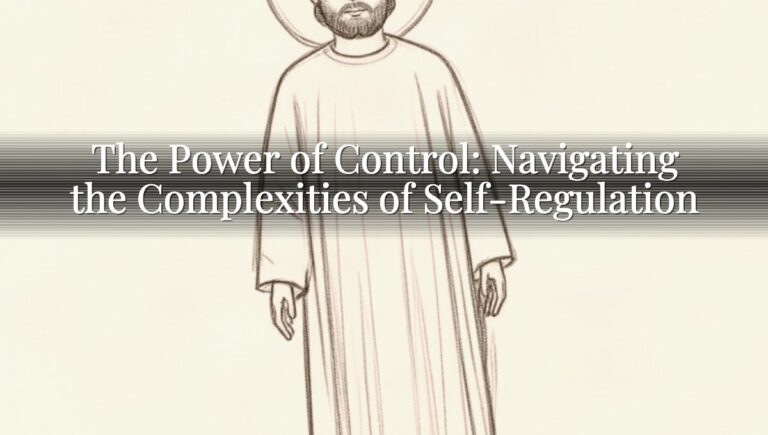 The Power of Control: Navigating the Complexities of Self-Regulation