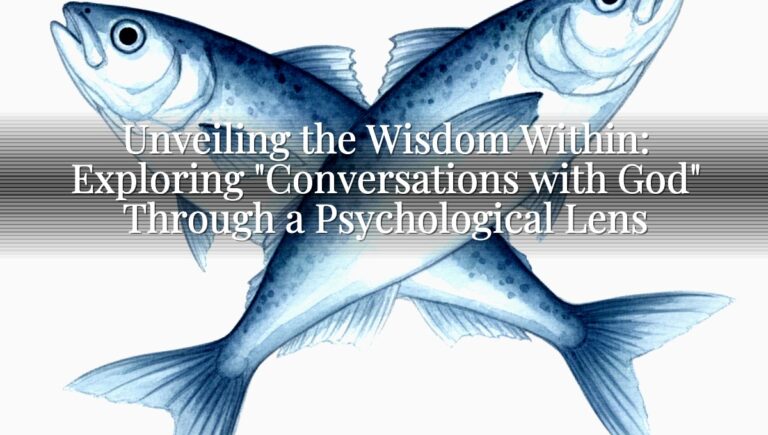 Unveiling the Wisdom Within: Exploring "Conversations with God" Through a Psychological Lens