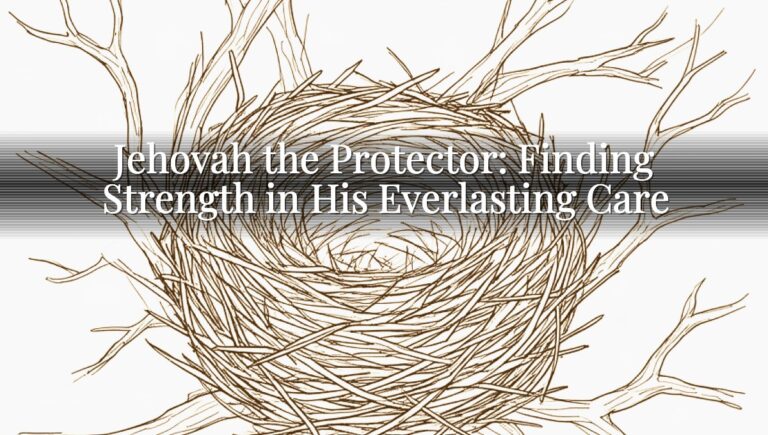 Jehovah the Protector: Finding Strength in His Everlasting Care