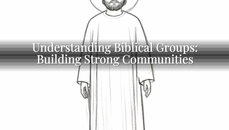 Understanding Biblical Groups: Building Strong Communities