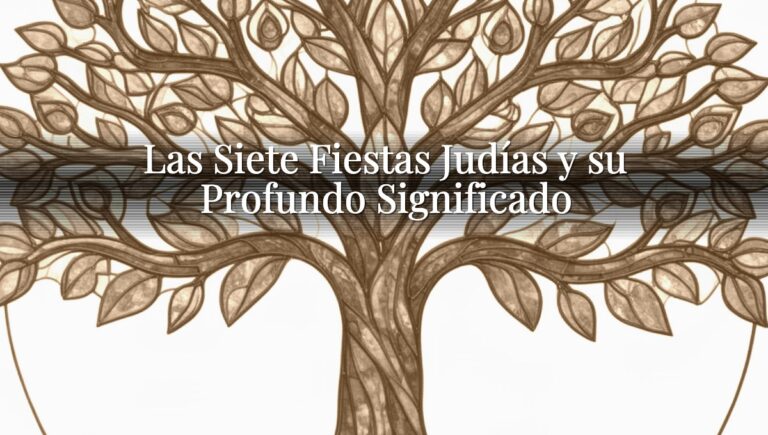 Las Siete Fiestas Judías y su Profundo Significado