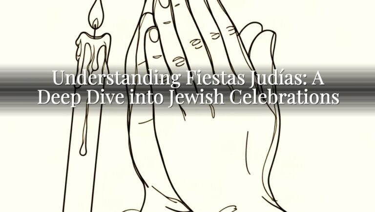 Understanding Fiestas Judías: A Deep Dive into Jewish Celebrations