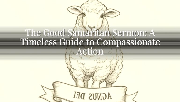The Good Samaritan Sermon: A Timeless Guide to Compassionate Action