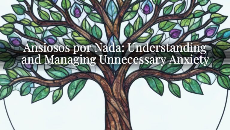 Ansiosos por Nada: Understanding and Managing Unnecessary Anxiety