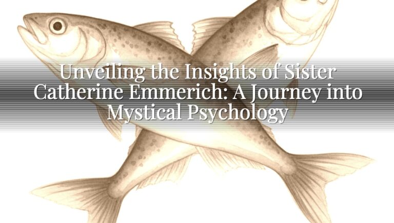 Unveiling the Insights of Sister Catherine Emmerich: A Journey into Mystical Psychology