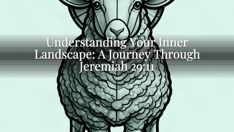 Understanding Your Inner Landscape: A Journey Through Jeremiah 29:11