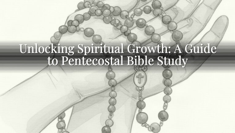 Unlocking Spiritual Growth: A Guide to Pentecostal Bible Study