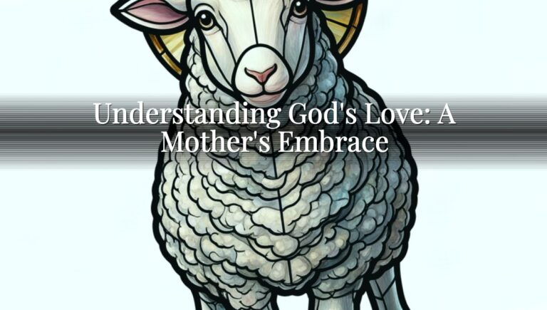 Understanding God's Love: A Mother's Embrace