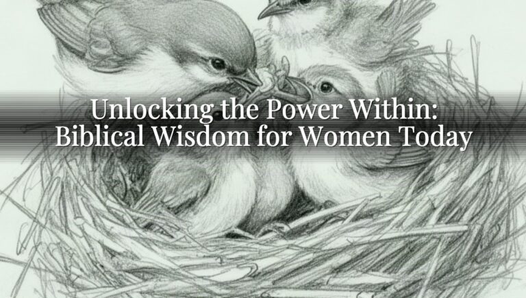 Unlocking the Power Within: Biblical Wisdom for Women Today