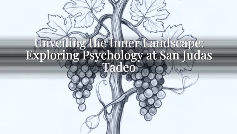 Unveiling the Inner Landscape: Exploring Psychology at San Judas Tadeo