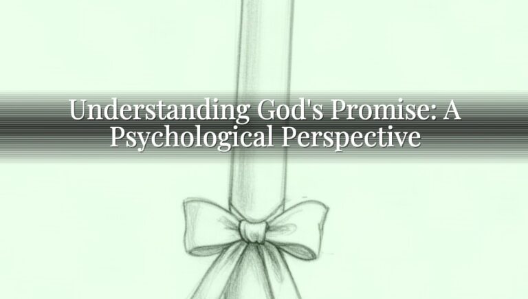 Understanding God's Promise: A Psychological Perspective