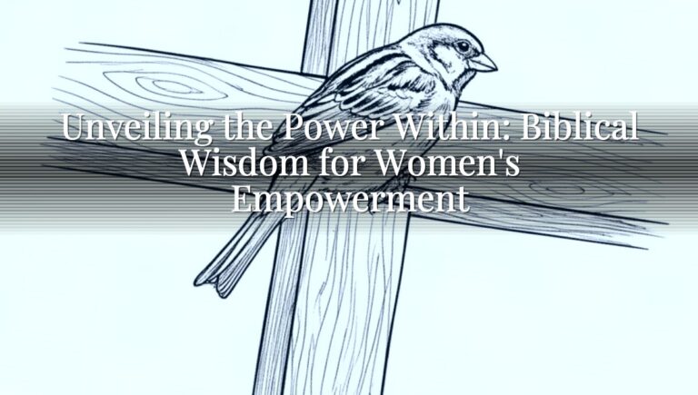 Unveiling the Power Within: Biblical Wisdom for Women's Empowerment
