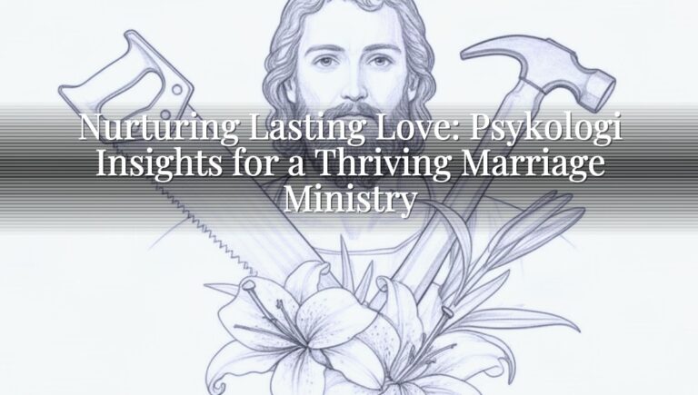 Nurturing Lasting Love: Psykologi Insights for a Thriving Marriage Ministry