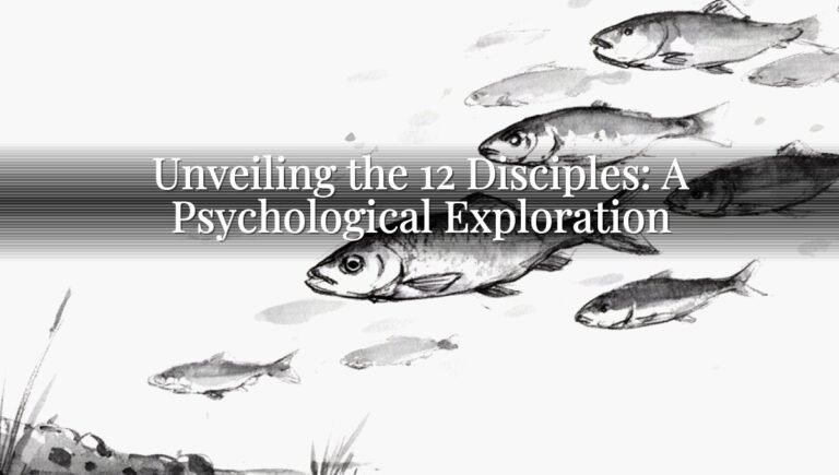 Unveiling the 12 Disciples: A Psychological Exploration