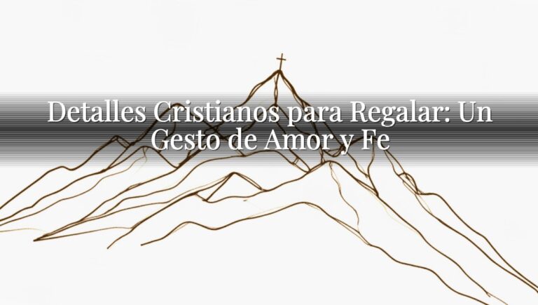Detalles Cristianos para Regalar: Un Gesto de Amor y Fe