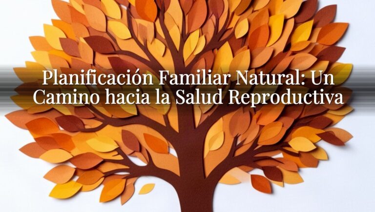Planificación Familiar Natural: Un Camino hacia la Salud Reproductiva