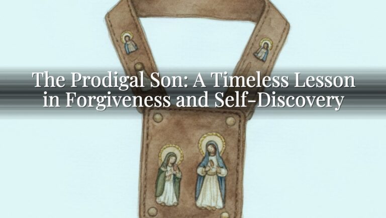 The Prodigal Son: A Timeless Lesson in Forgiveness and Self-Discovery