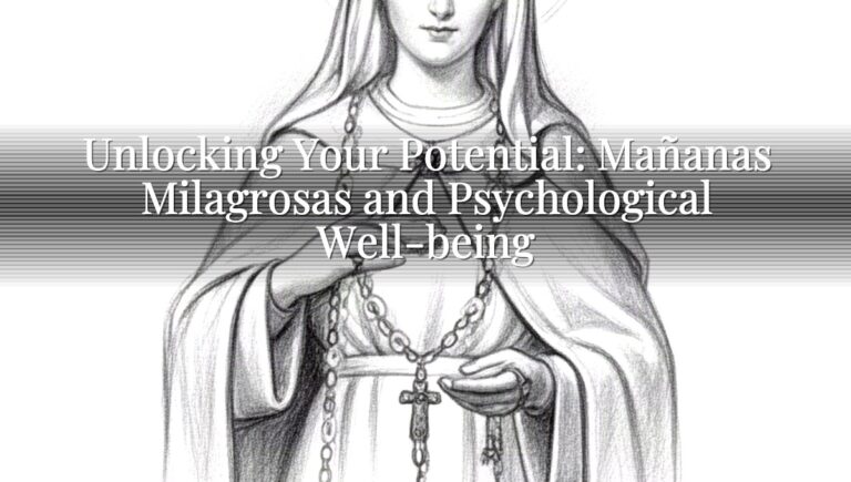 Unlocking Your Potential: Mañanas Milagrosas and Psychological Well-being