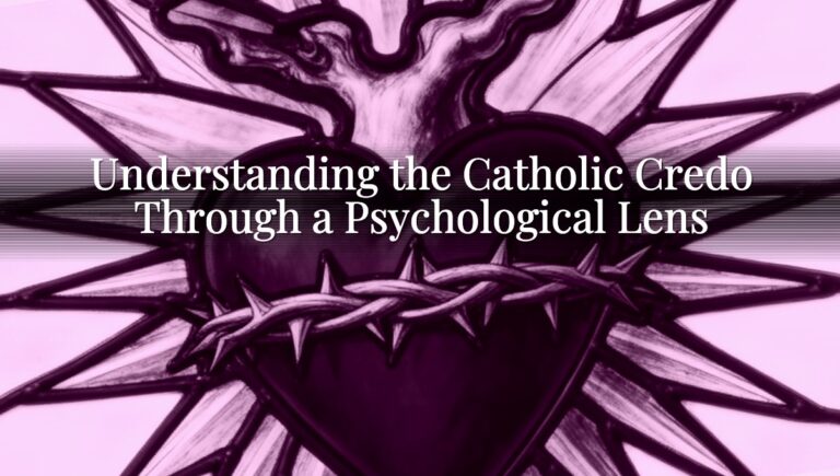Understanding the Catholic Credo Through a Psychological Lens