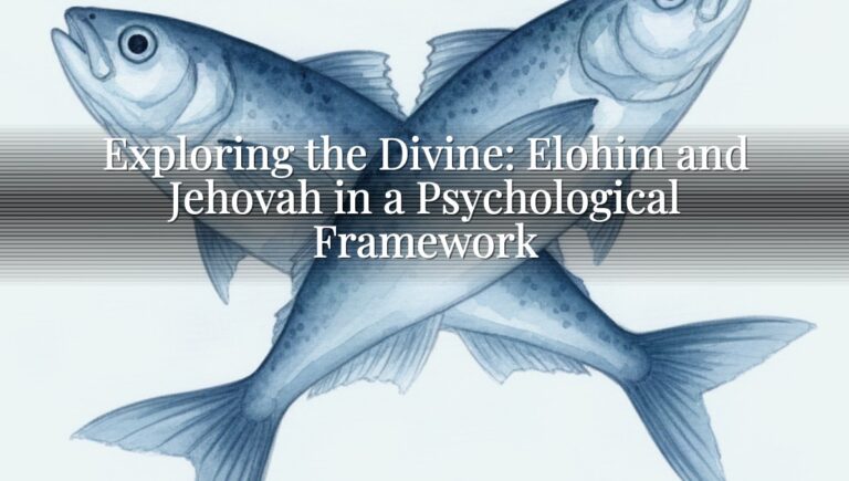 Exploring the Divine: Elohim and Jehovah in a Psychological Framework