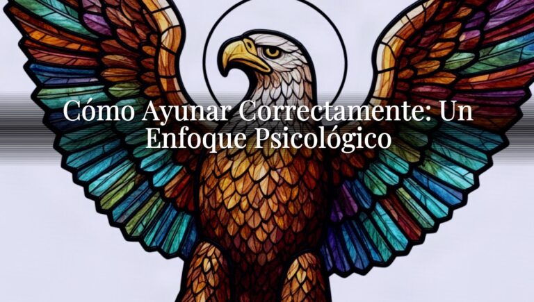 Cómo Ayunar Correctamente: Un Enfoque Psicológico