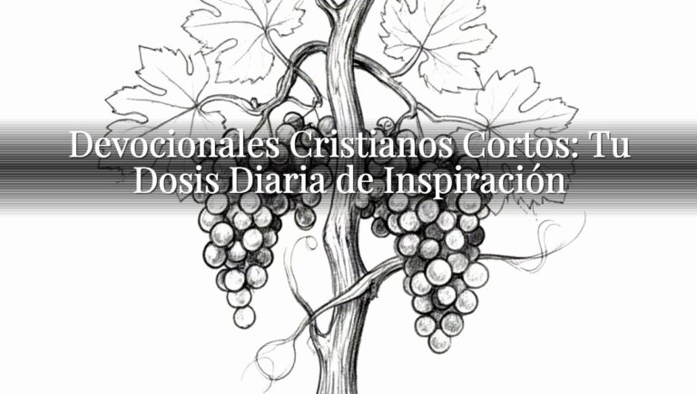 Devocionales Cristianos Cortos: Tu Dosis Diaria de Inspiración