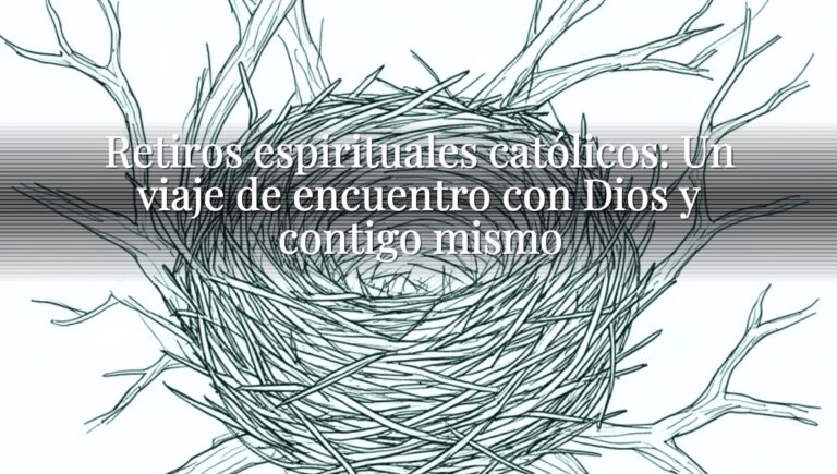 Retiros espirituales católicos: Un viaje de encuentro con Dios y contigo mismo