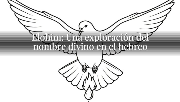 Elohim: Una exploración del nombre divino en el hebreo