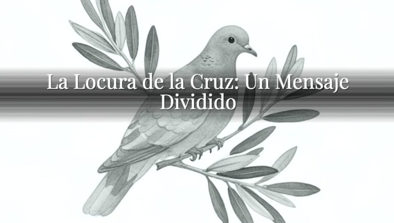 La Locura de la Cruz: Un Mensaje Dividido