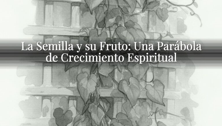 La Semilla y su Fruto: Una Parábola de Crecimiento Espiritual