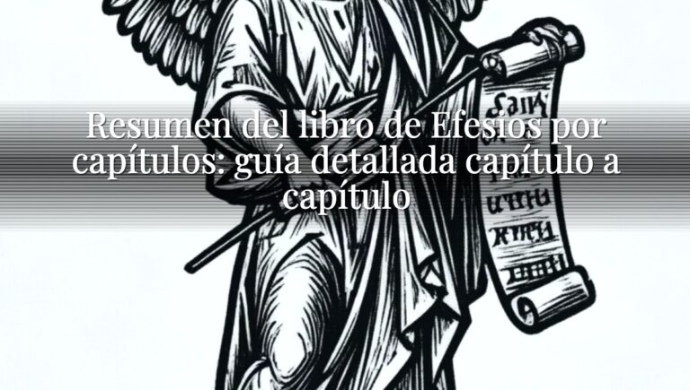 Resumen del libro de Efesios por capítulos: guía detallada capítulo a capítulo