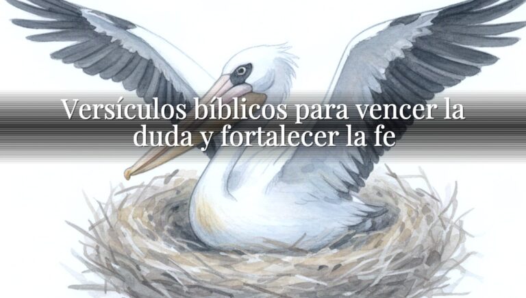 Versículos bíblicos para vencer la duda y fortalecer la fe