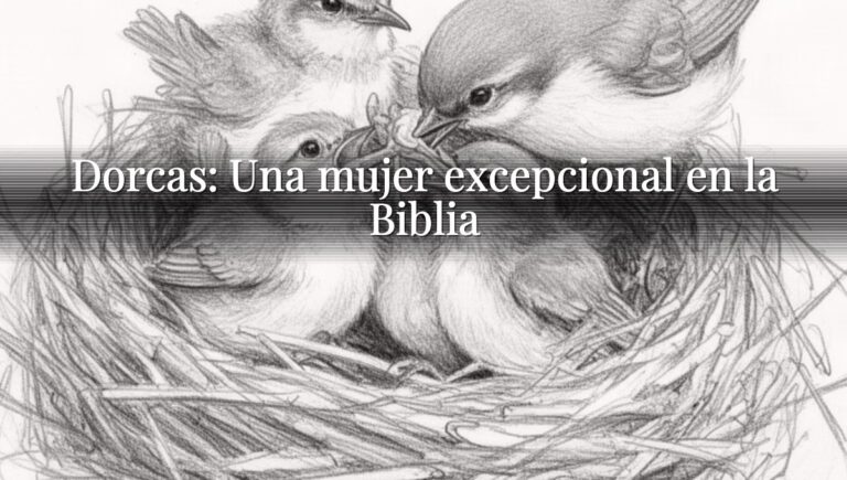 Dorcas: Una mujer excepcional en la Biblia