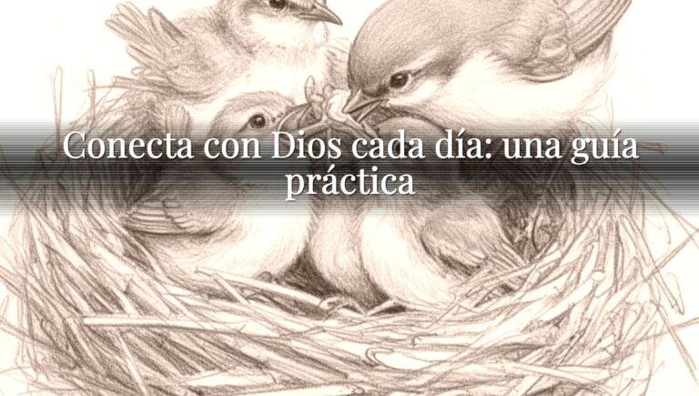 Conecta con Dios cada día: una guía práctica
