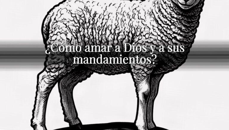 ¿Cómo amar a Dios y a sus mandamientos?