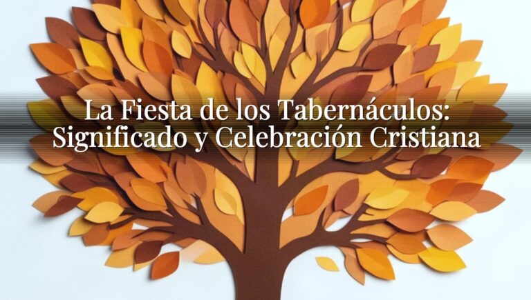 La Fiesta de los Tabernáculos: Significado y Celebración Cristiana