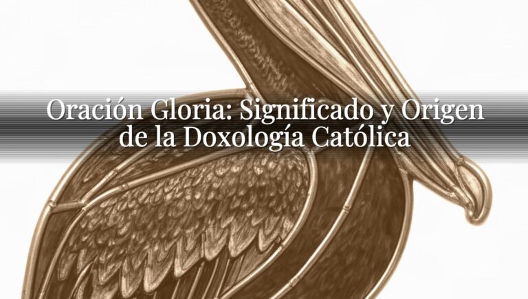 Oración Gloria: Significado y Origen de la Doxología Católica