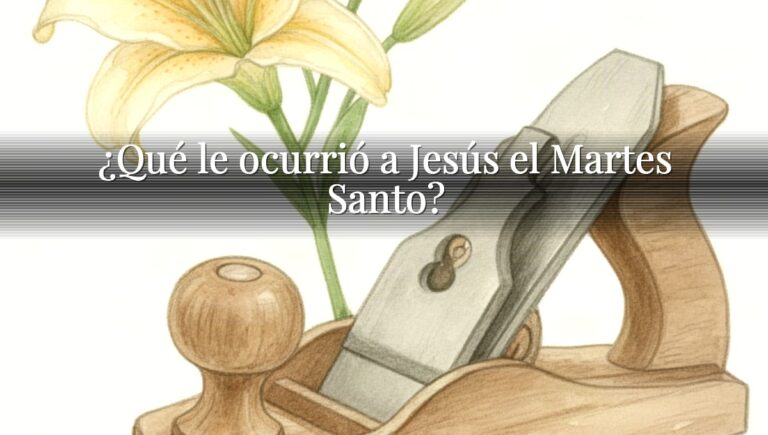 ¿Qué le ocurrió a Jesús el Martes Santo?