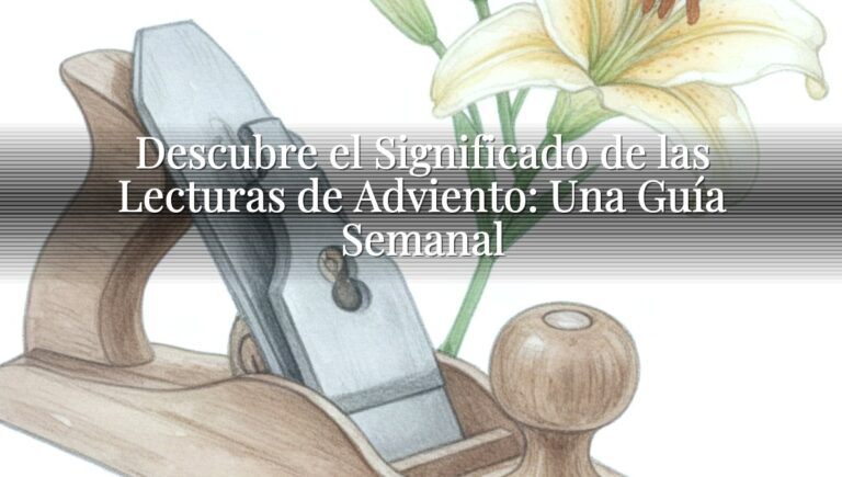 Descubre el Significado de las Lecturas de Adviento: Una Guía Semanal