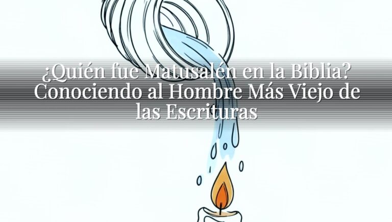 ¿Quién fue Matusalén en la Biblia? Conociendo al Hombre Más Viejo de las Escrituras