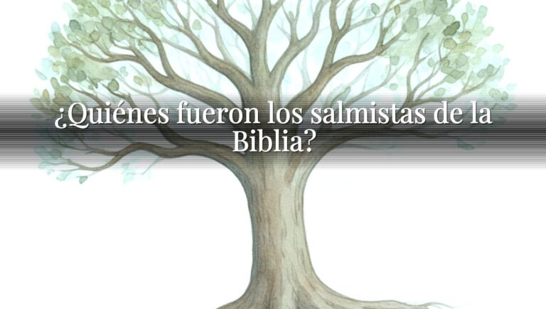 ¿Quiénes fueron los salmistas de la Biblia?