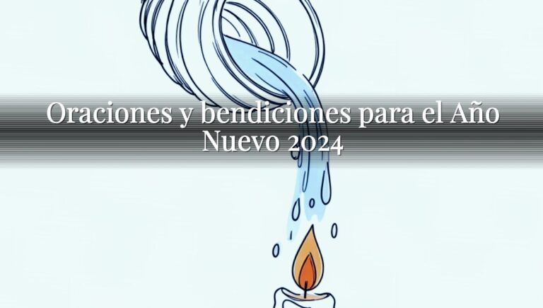 Oraciones y bendiciones para el Año Nuevo 2024