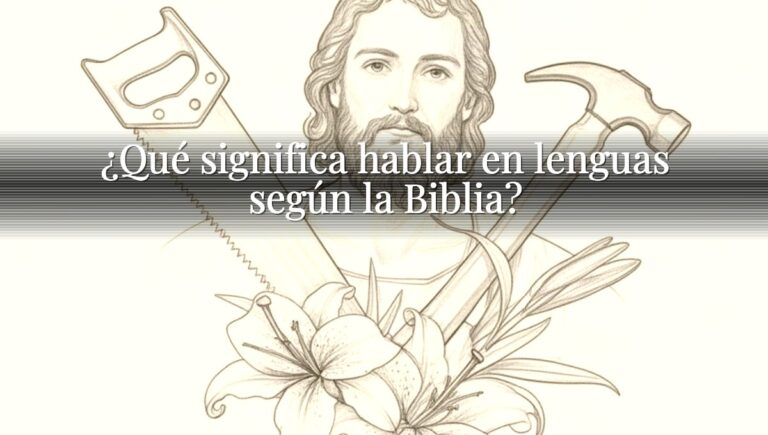 ¿Qué significa hablar en lenguas según la Biblia?