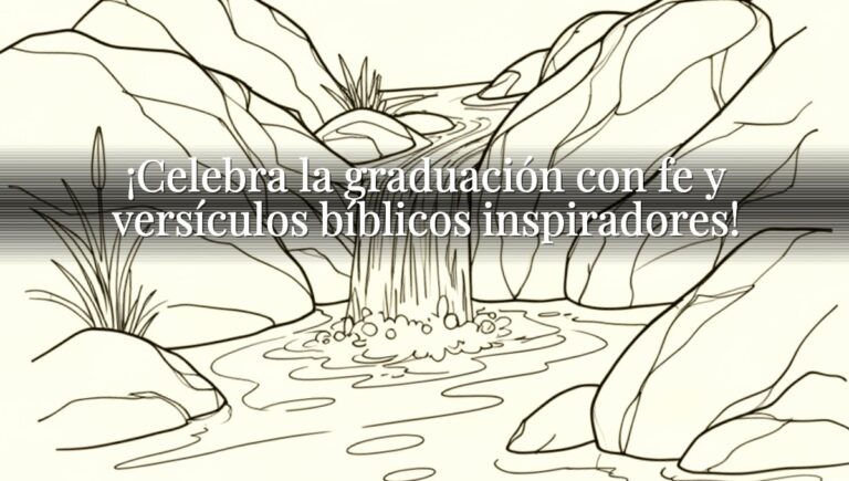¡Celebra la graduación con fe y versículos bíblicos inspiradores!