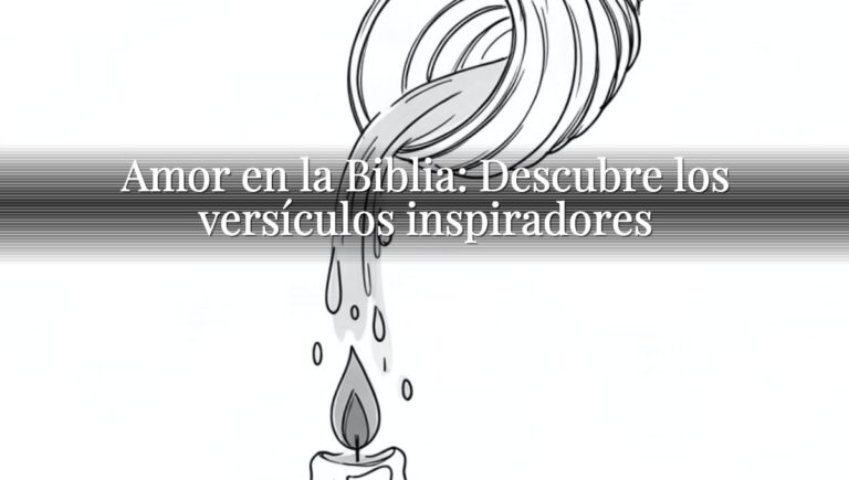 Amor en la Biblia: Descubre los versículos inspiradores