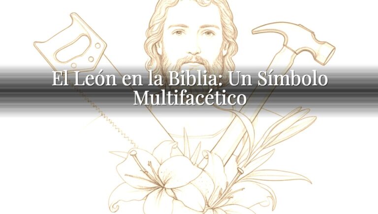 El León en la Biblia: Un Símbolo Multifacético