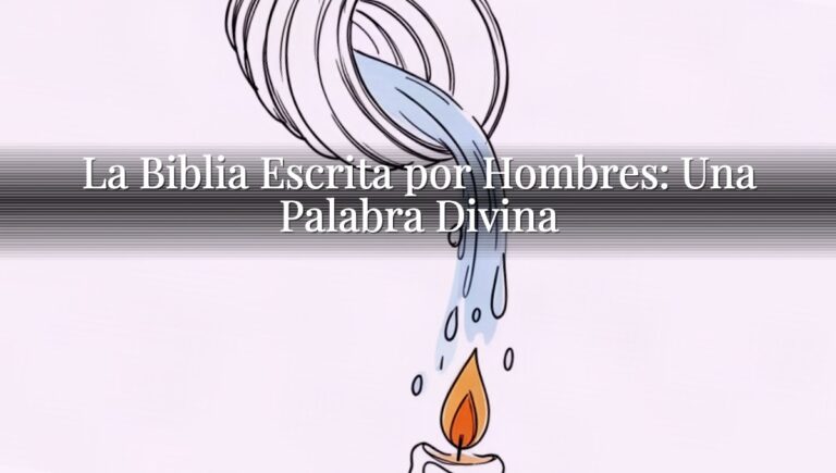 La Biblia Escrita por Hombres: Una Palabra Divina