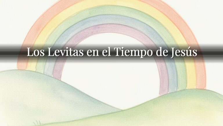 Los Levitas en el Tiempo de Jesús